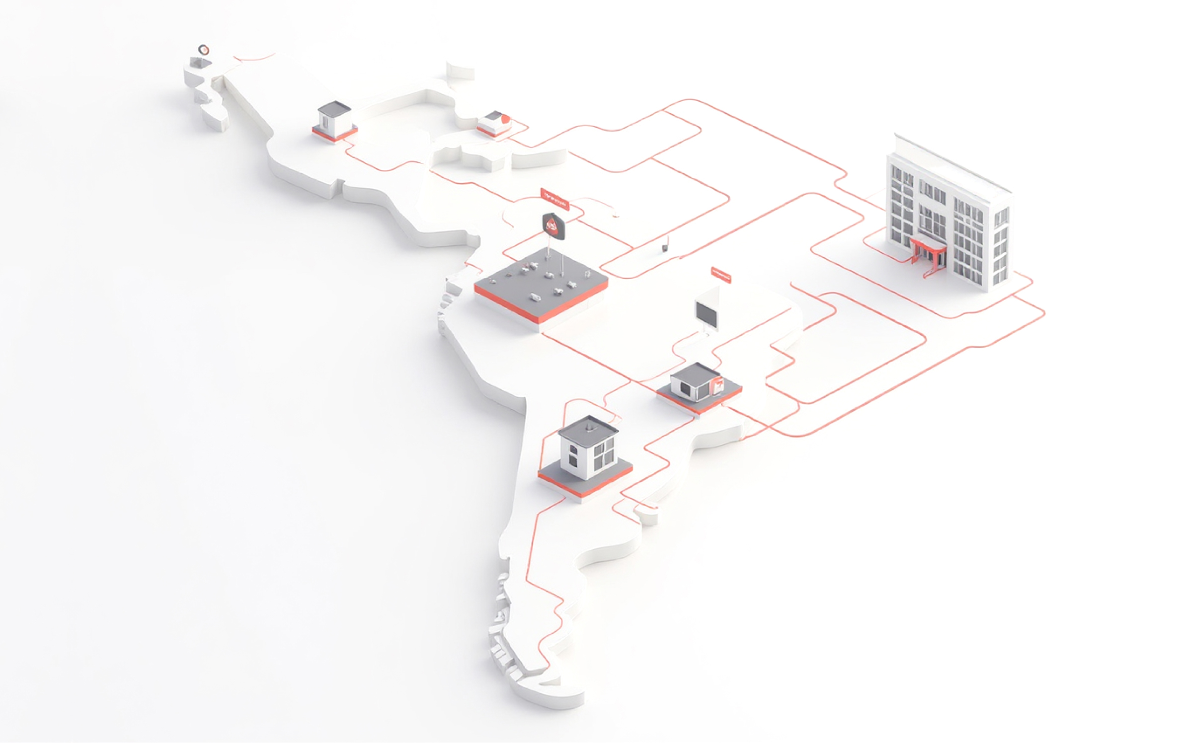Mapa de Nearshoring en LATAM