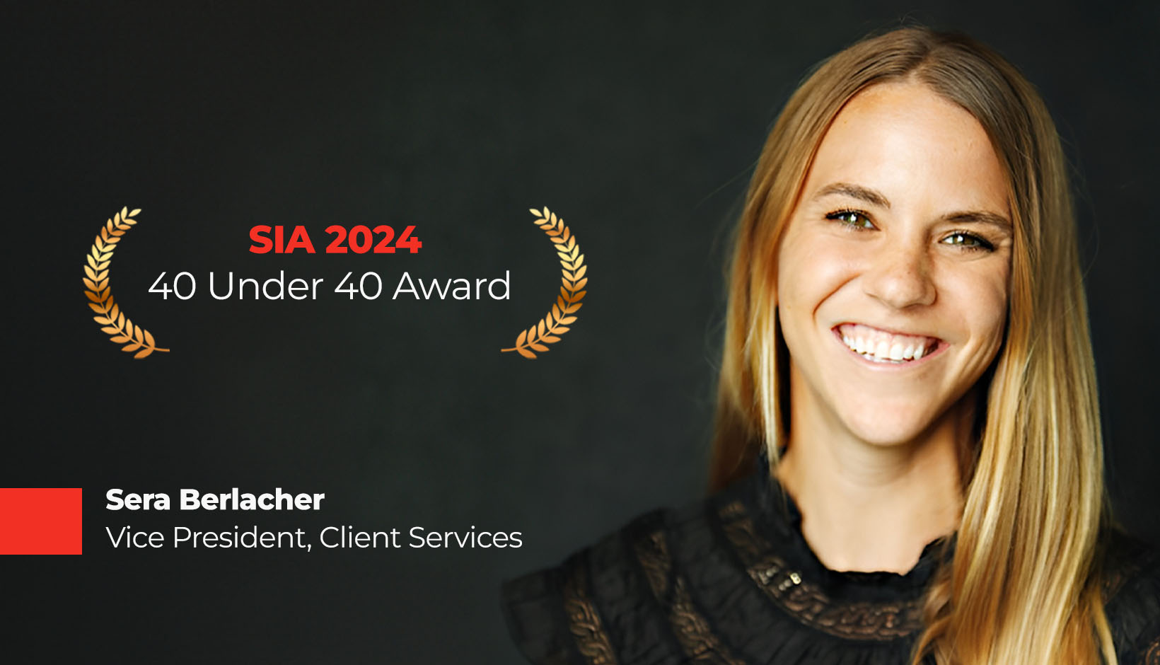 Sera Berlacher, of SPECTRAFORCE, Named in 2024 SIA’s 40 Under 40 List