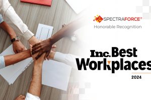 Spectraforce named a top workplace on Inc.’s 2024 best workplaces list.